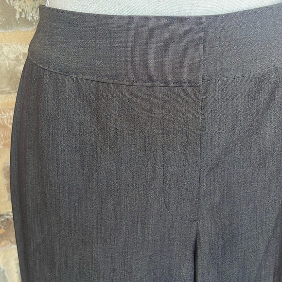 Nine West x Kasper Brown Tailored Pantsuit Polish Trousers Fitted Blazer Refined - Picture 7 of 16